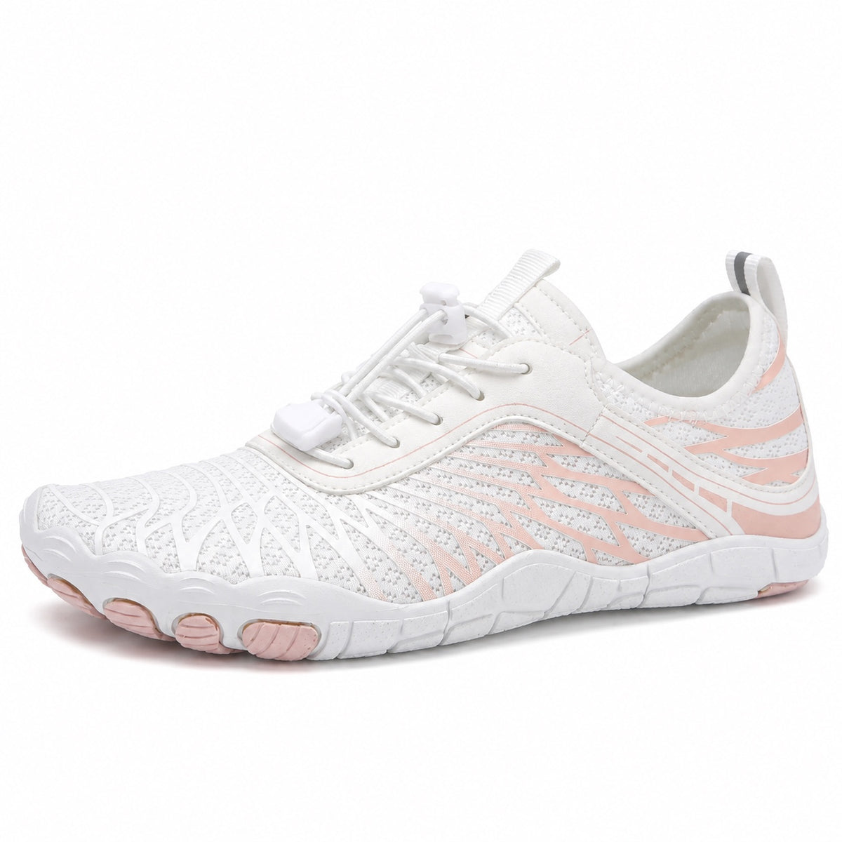 Fleming – Unisex Barefoot Sneakers in White