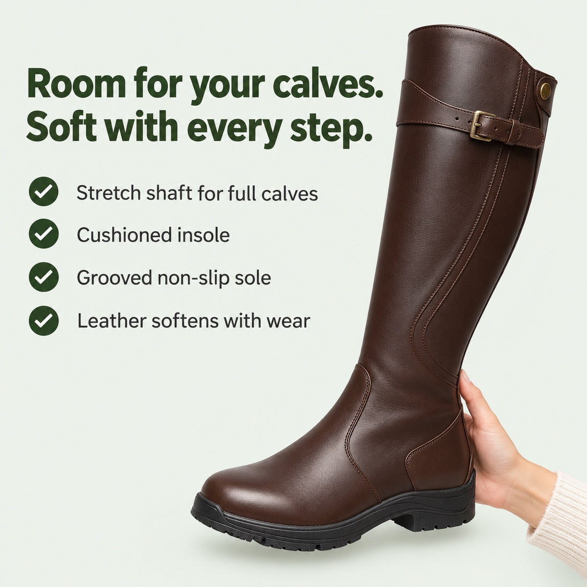 Fuller – Women's Wide Calf Boots, key benefits