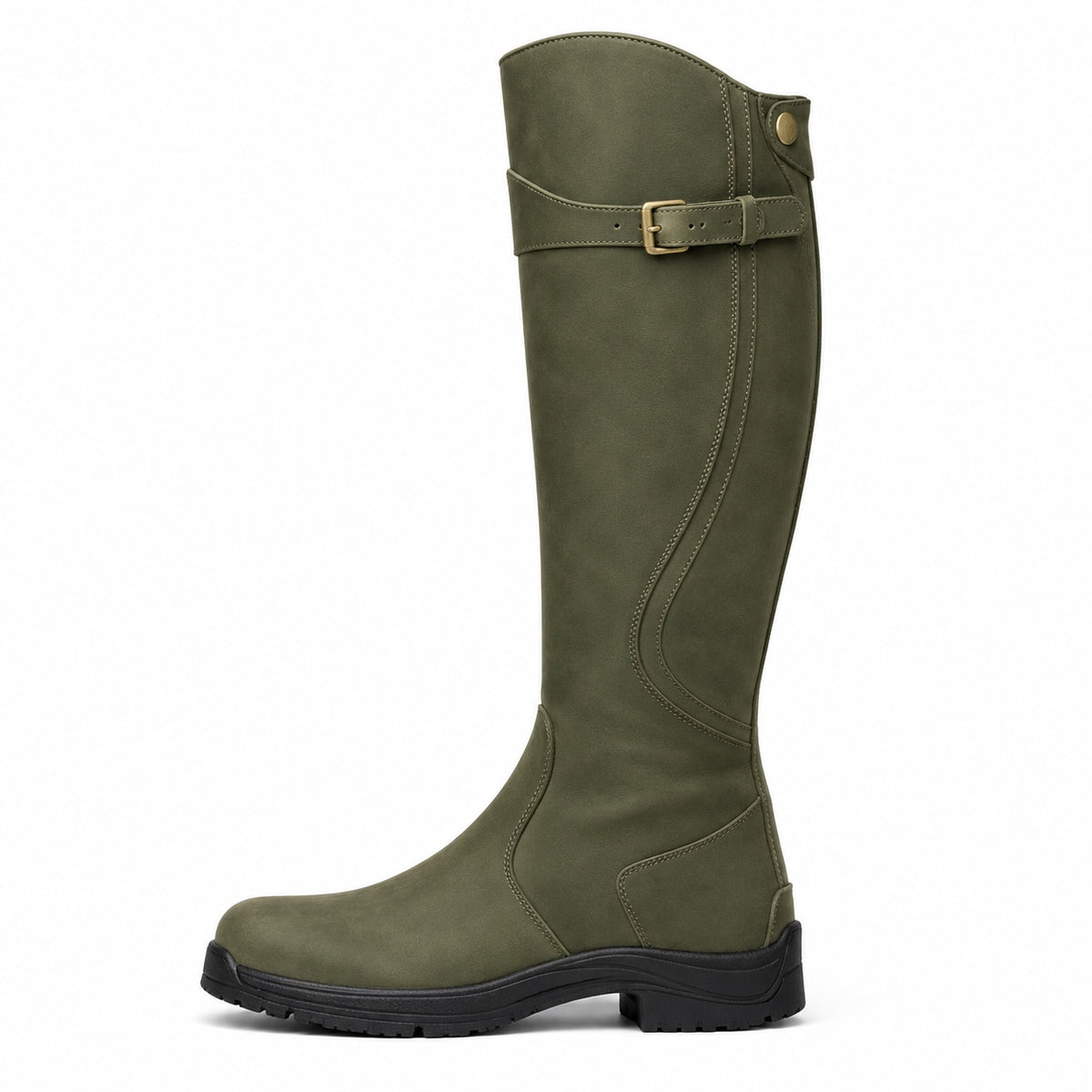 Fuller – Women's Wide Calf Boots in Green