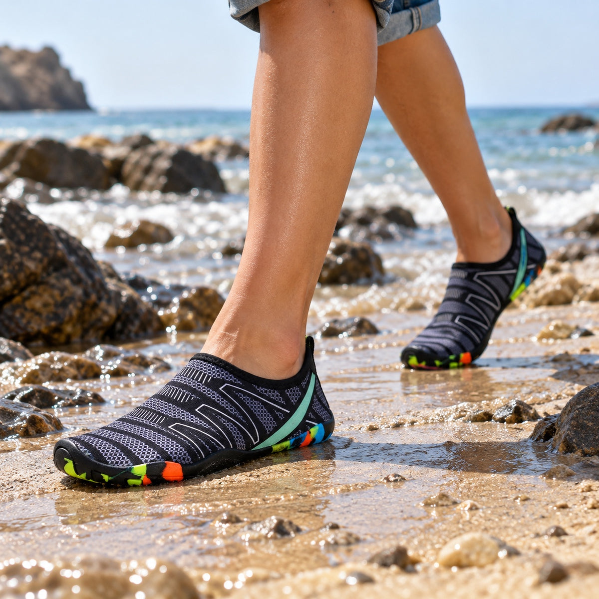 Gardner – Women's Barefoot Shoes, worn on a walk