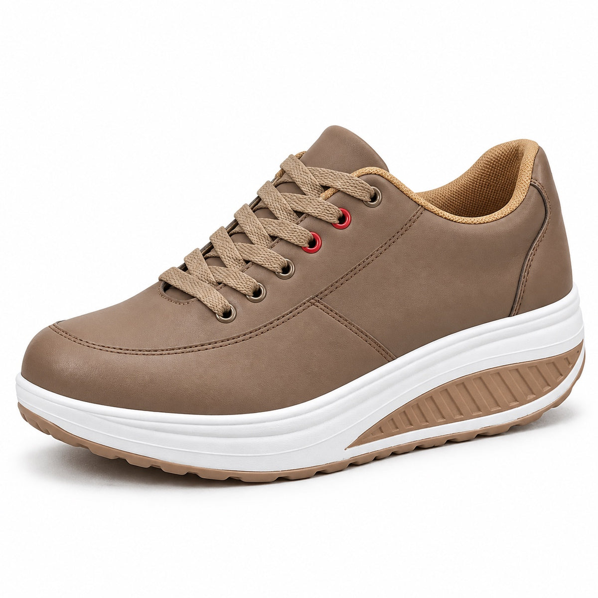 Ginger – Women's Arch Support Sneakers in Brown