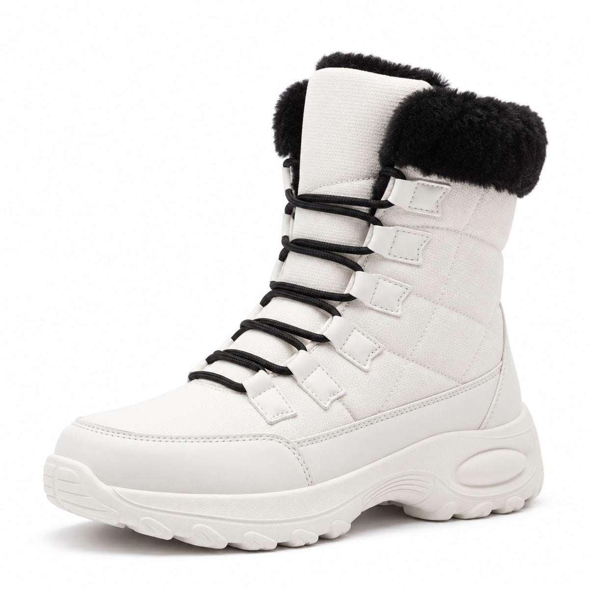 Harriet – Women's Snow Boots in Beige