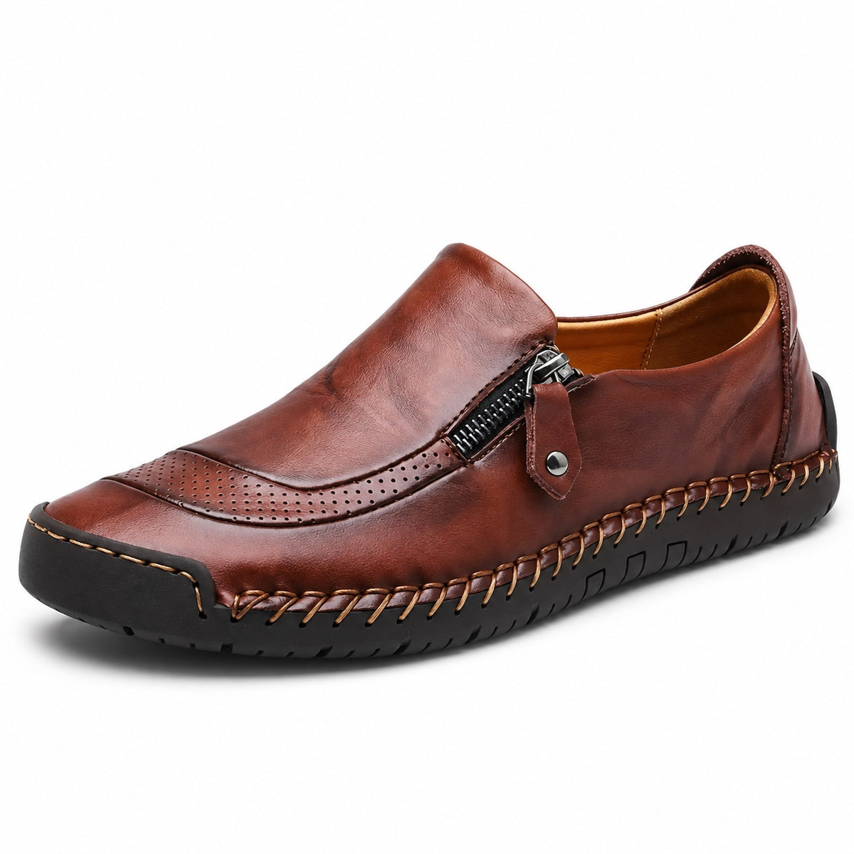 Harry – Men's Non-Slip Shoes in Brown