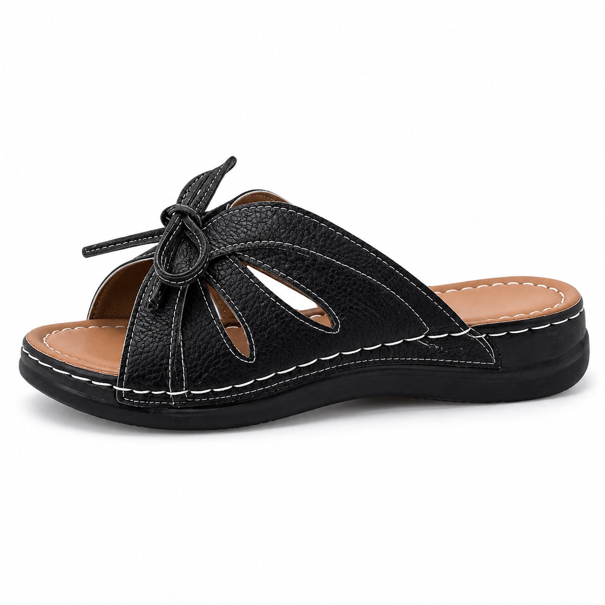 Hayes – Women's Wide Toe Box Sandals in Black