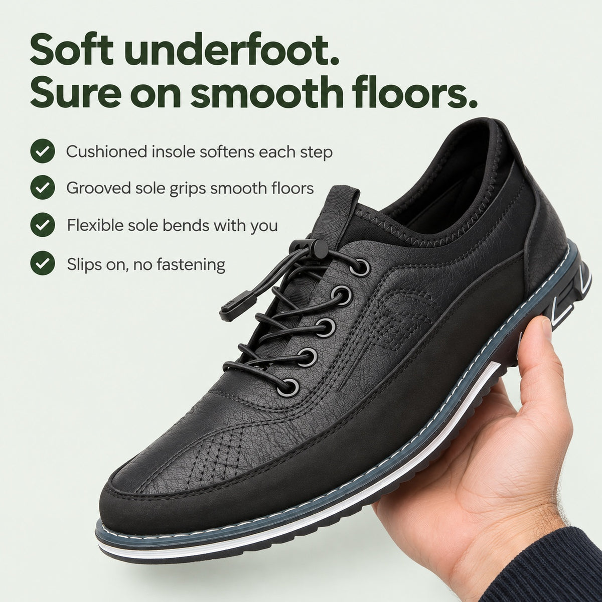Herman – Men's Non-Slip Shoes, key benefits
