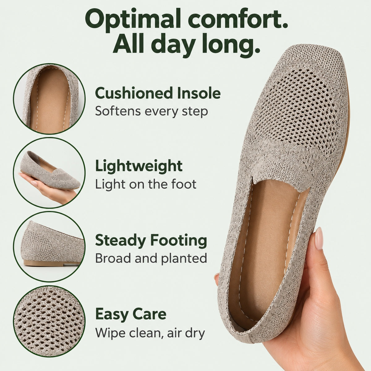 Holland – Unisex Orthopedic Shoes, features
