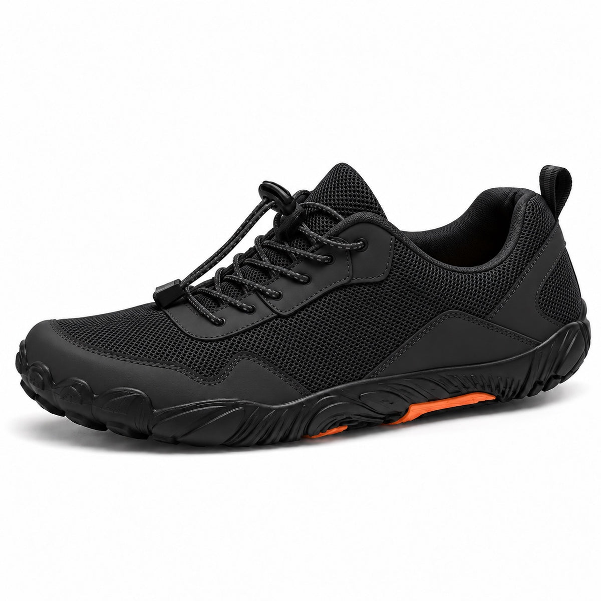 Horace – Men's Wide Toe Box Sneakers in Black