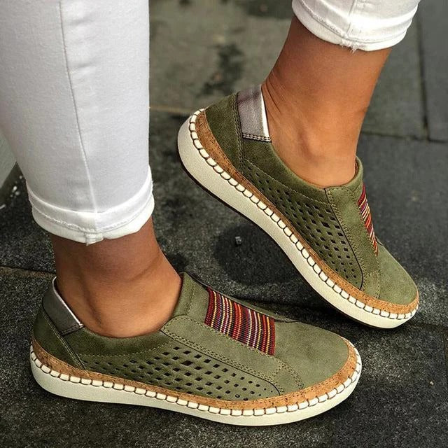 Bertha – Women's Arch Support Sneakers with a Deep Heel Cup
