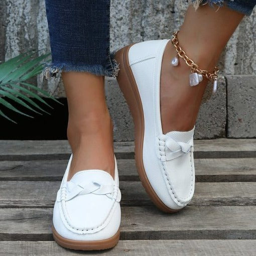Marcia – Women's Slip-On Loafers with a Stretch Upper