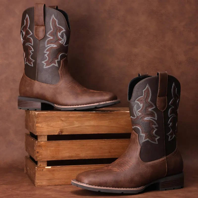 Beckett – Unisex Wide Calf Boots with a Stretch Shaft