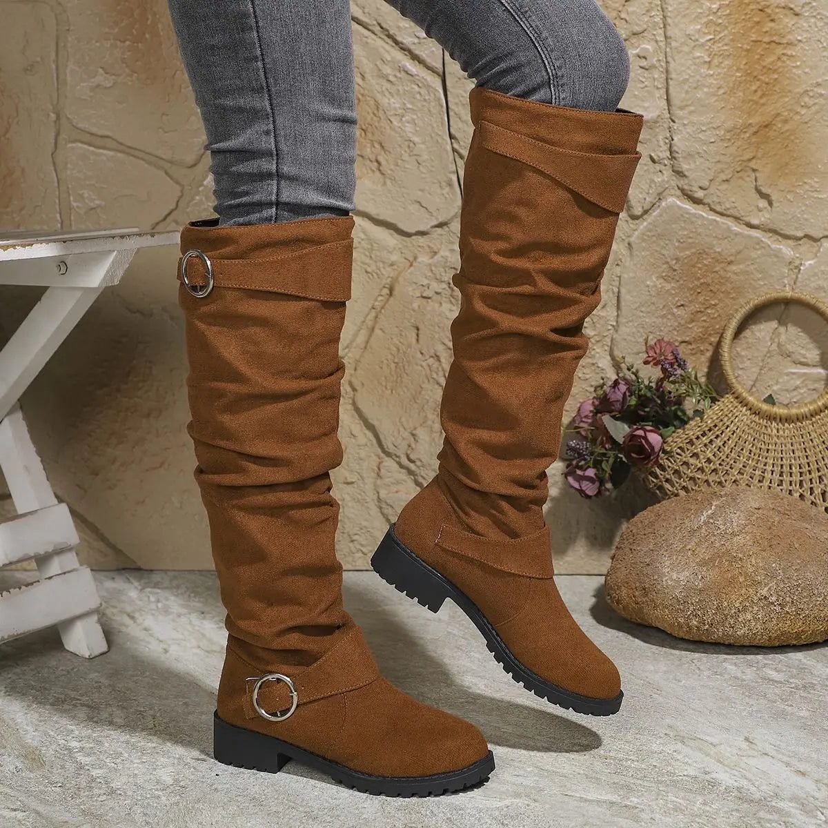 Jasmine – Women's Wide Calf Boots for Full Calves