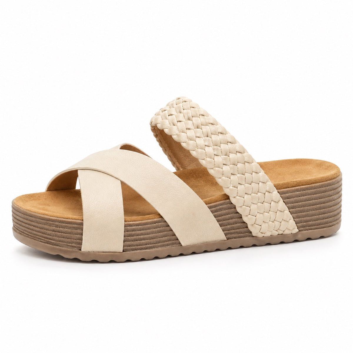 Jarvis – Women's Wide Toe Box Sandals in White