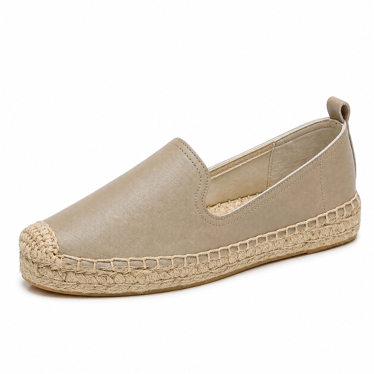 Jennie – Women's Wide Toe Box Loafers in Grey