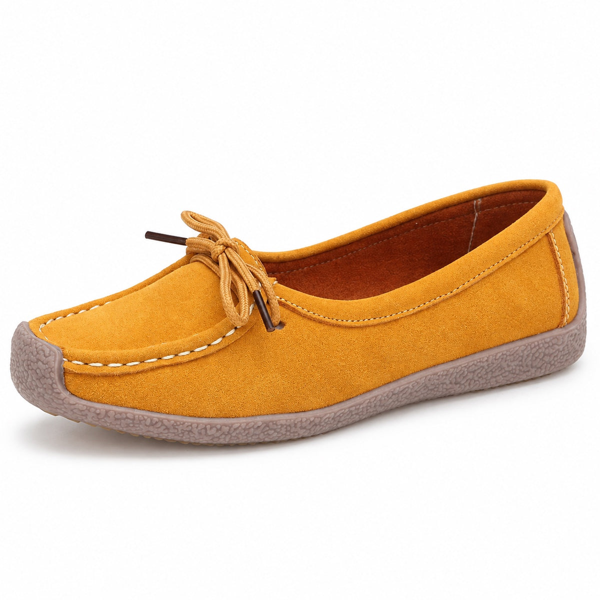 Jessica – Women's Wide Toe Box Shoes in Yellow