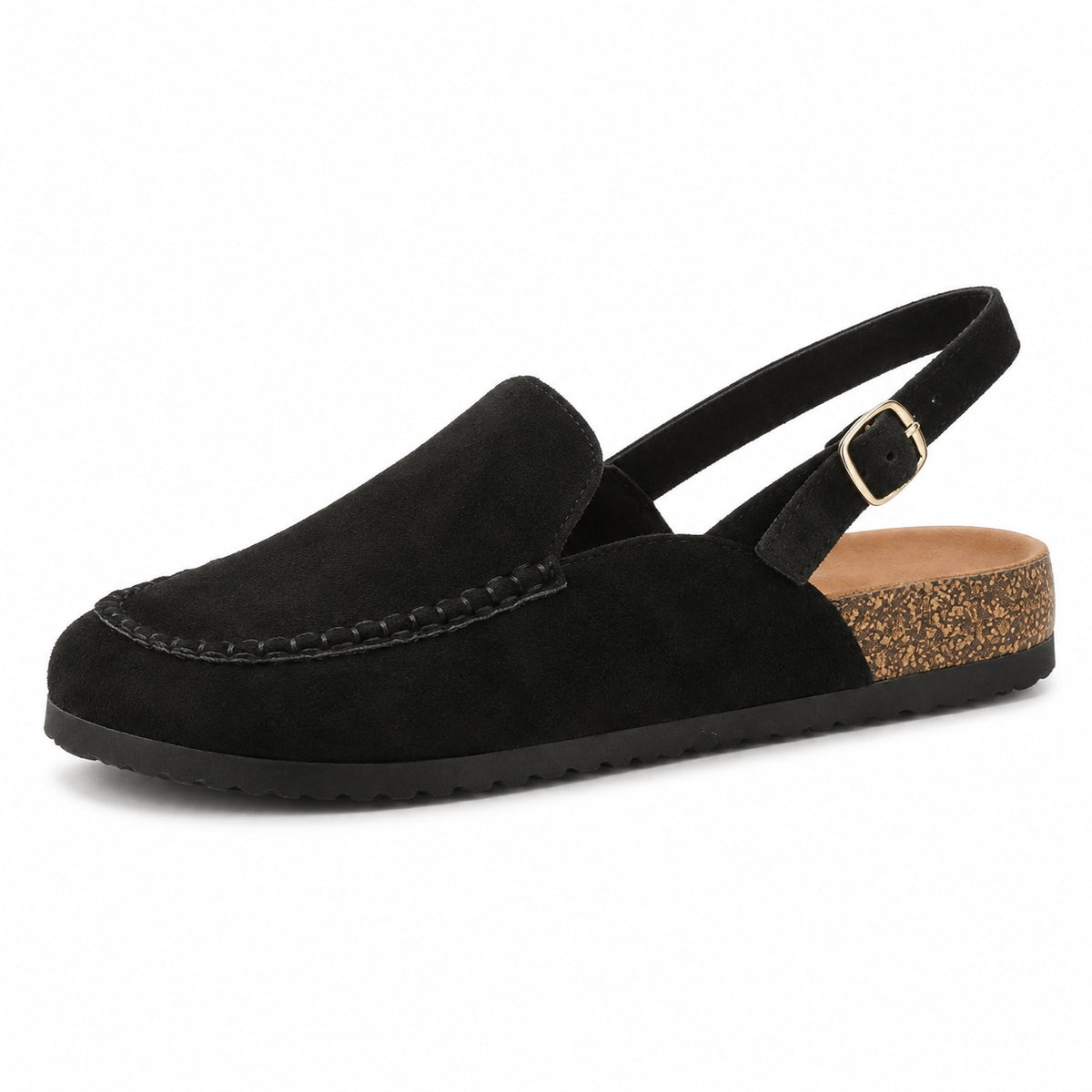 Johanna – Women's Slingback Clogs in Black