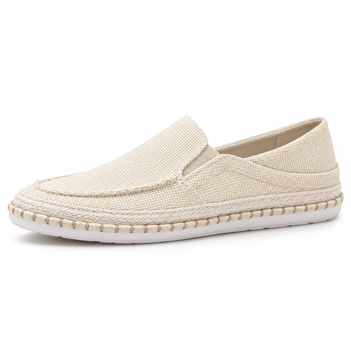Jonathan – Men's Slip-On Shoes in Beige