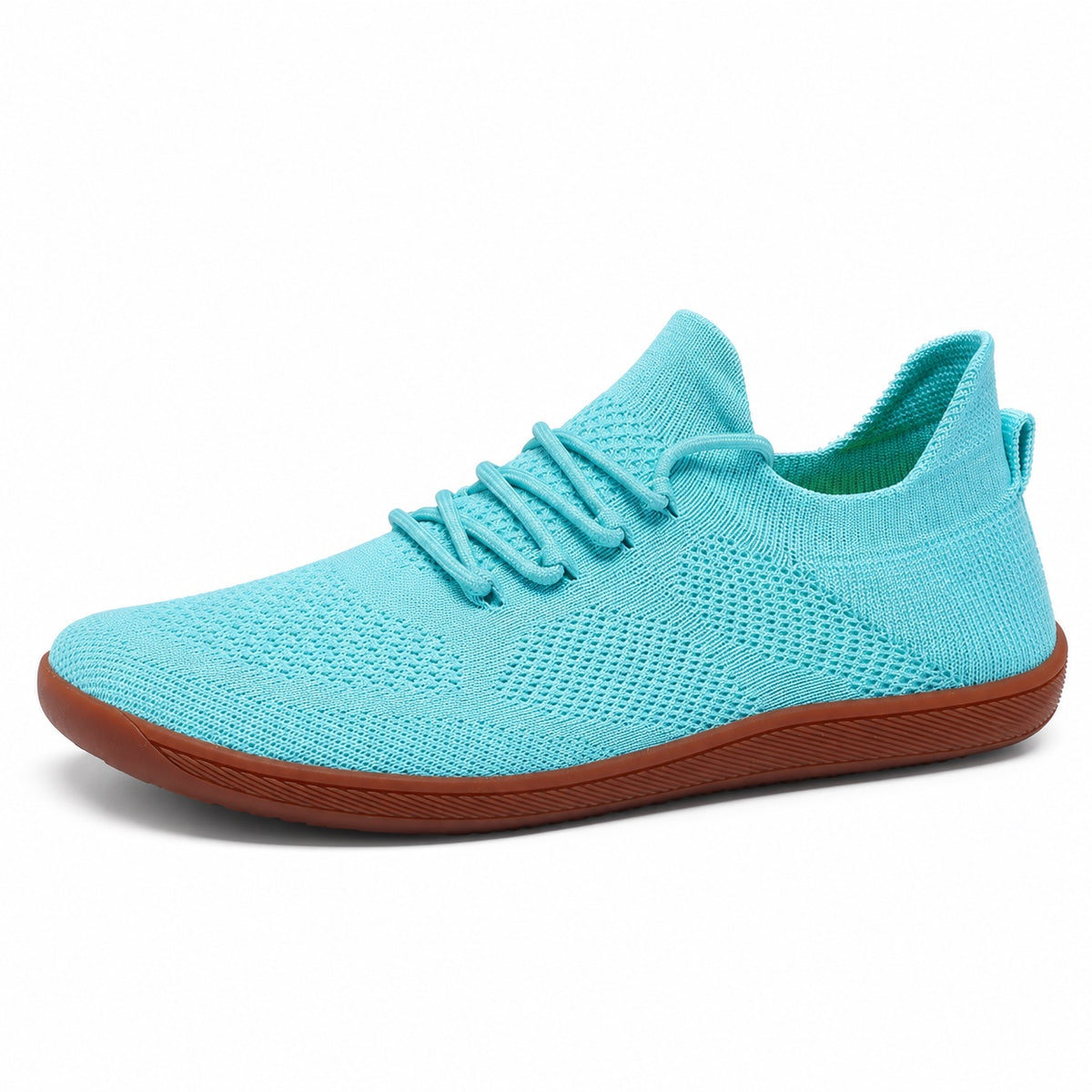 Keegan – Unisex Barefoot Sneakers in Aqua Blue