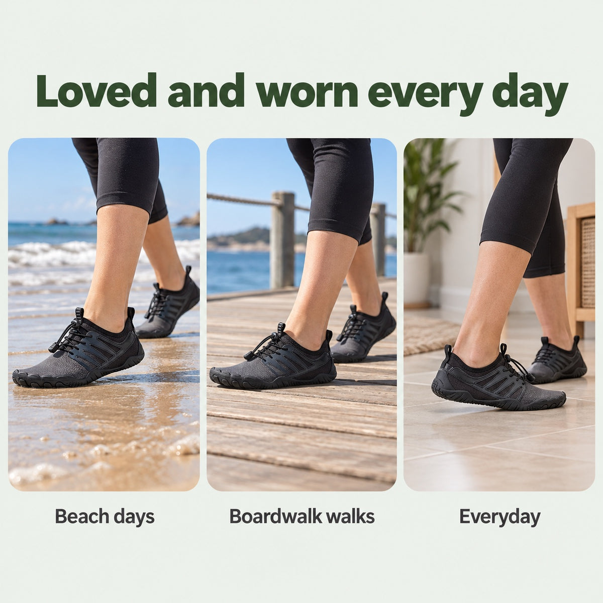 Kelsey – Unisex Barefoot Shoes, worn every day