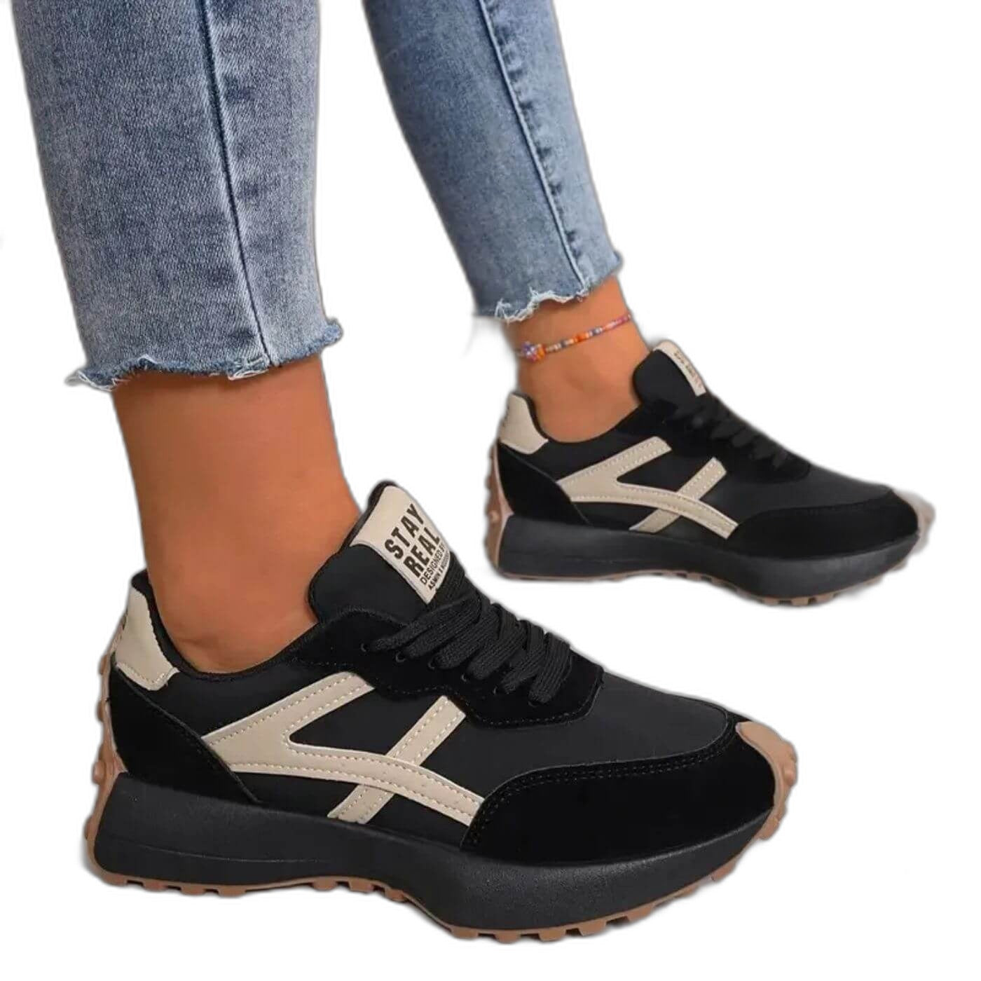 Dora – Sneakers da donna per infermieristica con suola antiscivolo