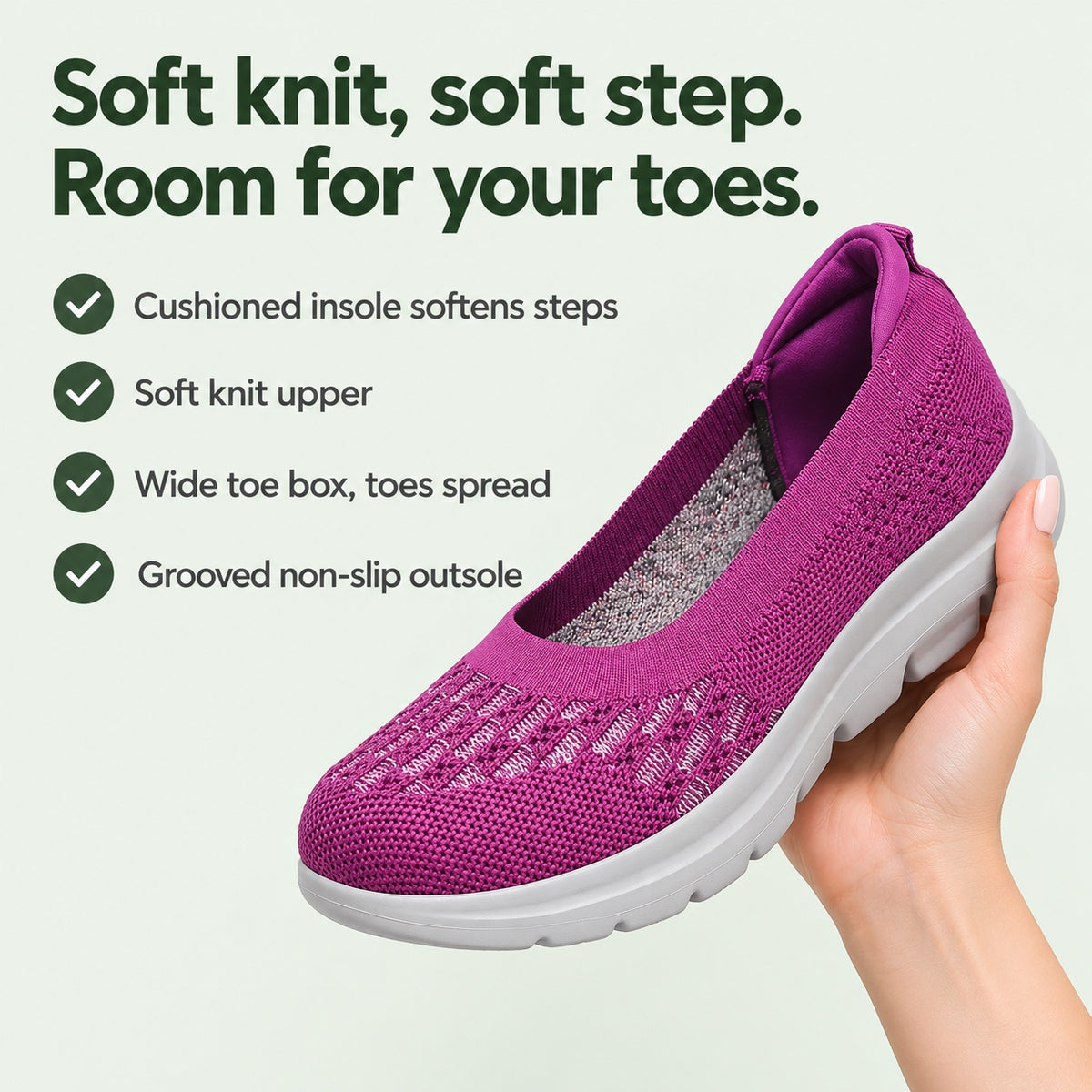 Kristen – Women's Nursing Shoes, key benefits