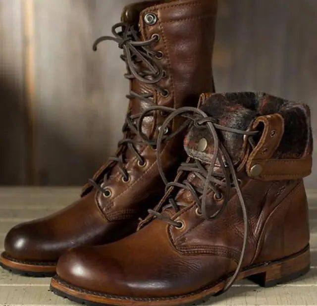 Michelle – Women's Wide Calf Boots with a Roomy Shaft