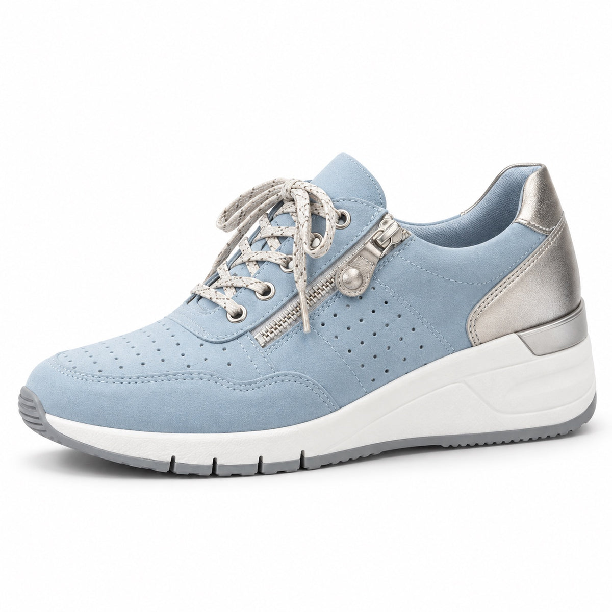Larson – Women's Orthopedic Sneakers in Dusty Blue
