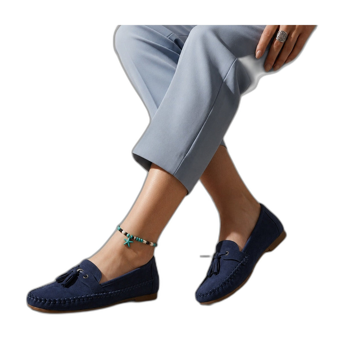 Robertson – Mocasines unisex sin cordones con ajuste manos libres