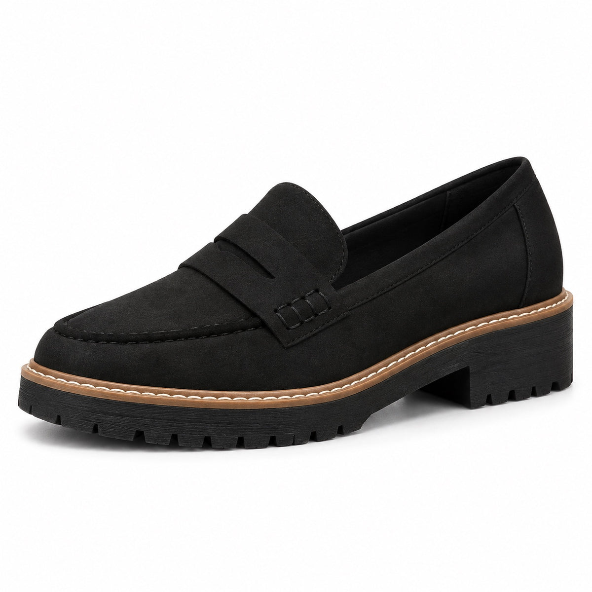 Marian – Women's Arch Support Loafers in Black