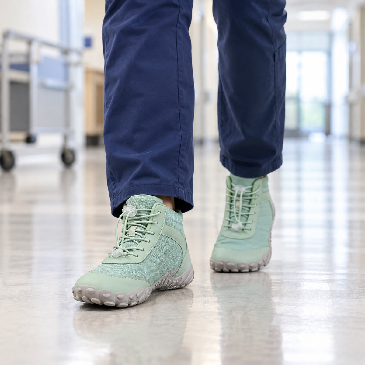Marla – Women's Nursing Sneakers, worn on a walk