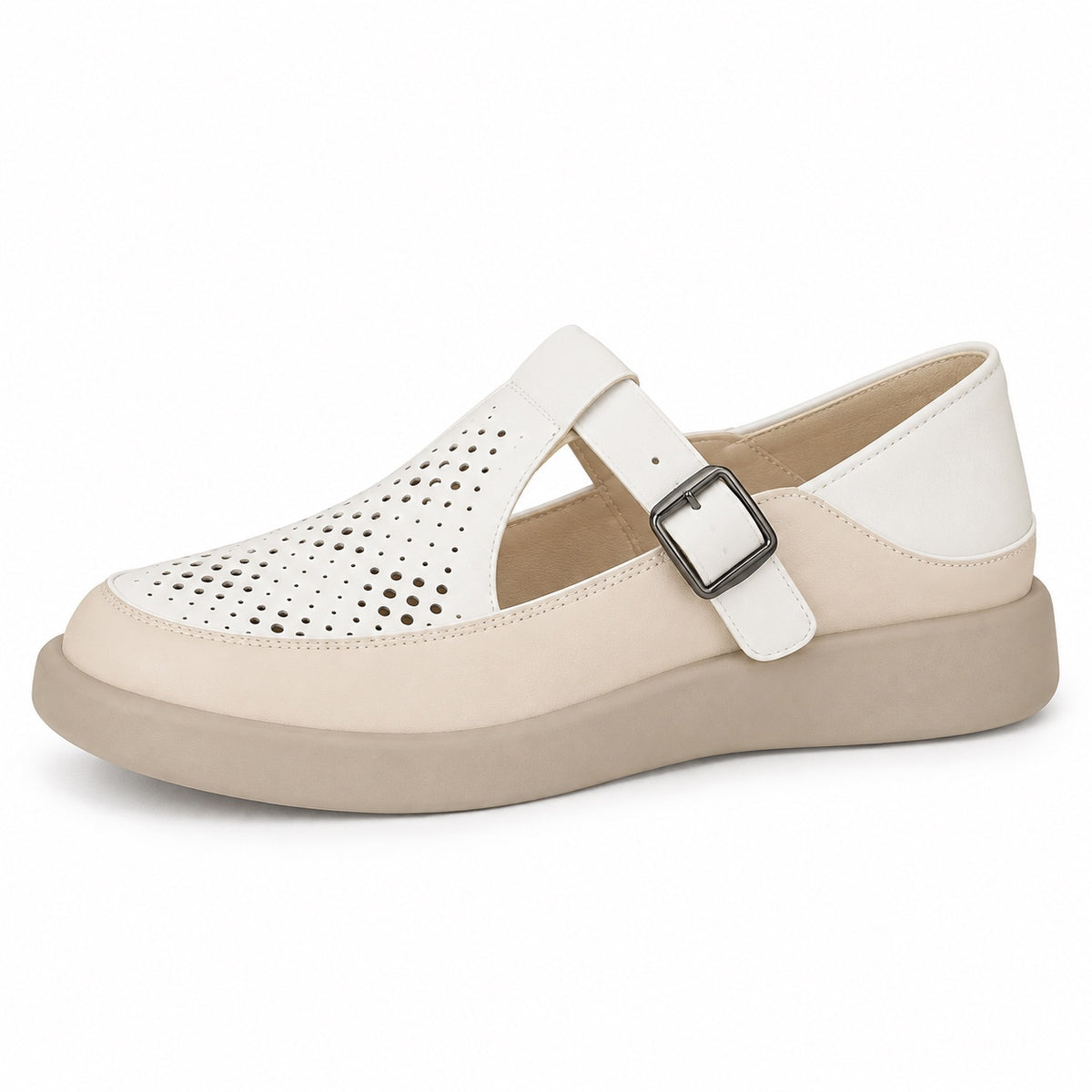 Marsh – Women's Wide Toe Box Shoes in White
