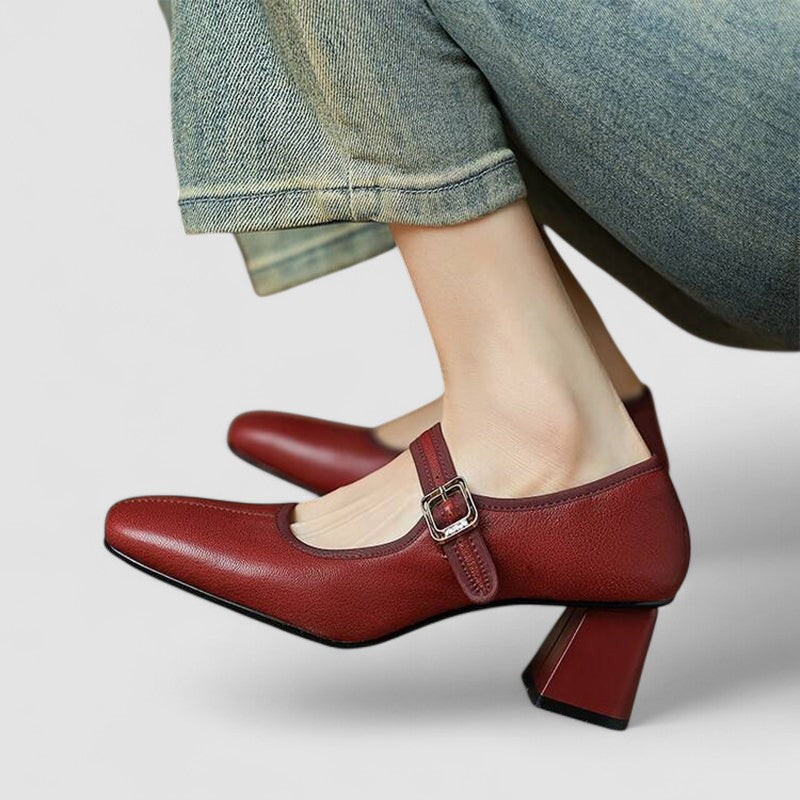 Peggy – Women's Arch Support Flats with a Deep Heel Cup