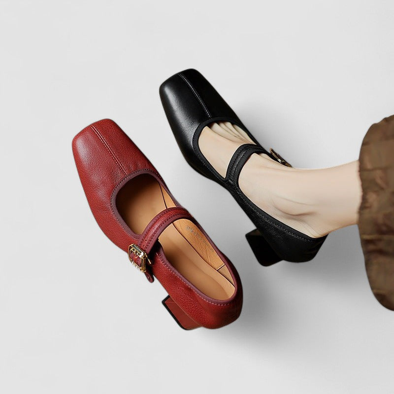 Peggy – Women's Arch Support Flats with a Deep Heel Cup