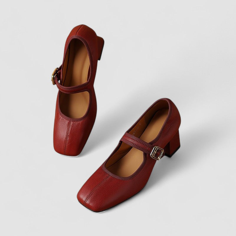 Peggy – Women's Arch Support Flats with a Deep Heel Cup