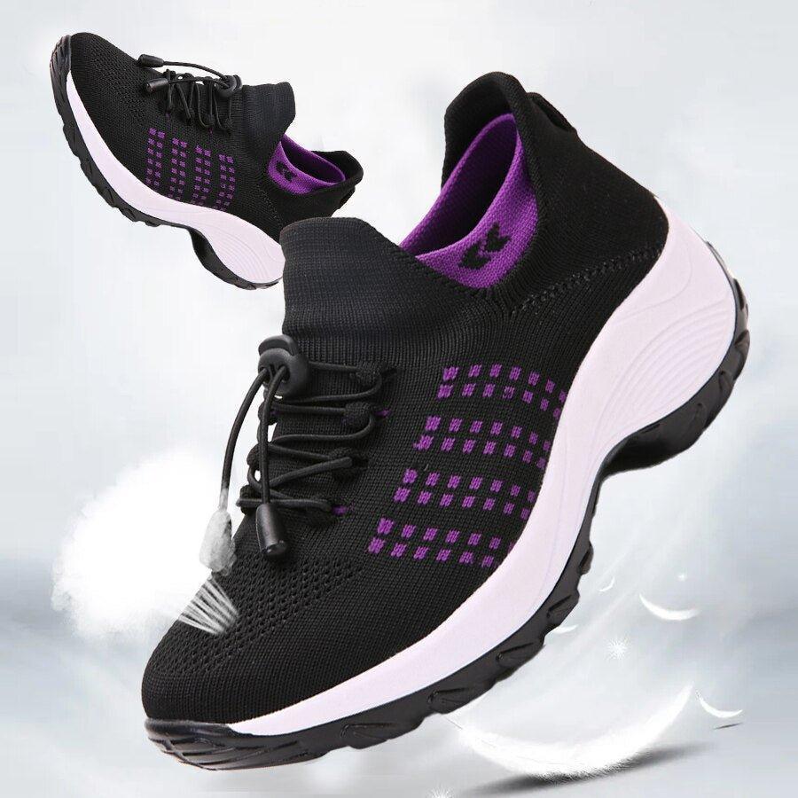 Nellie – Women's Wide Toe Box Sneakers for All-Day Comfort