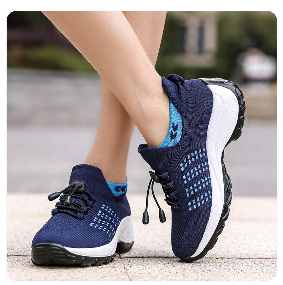 Nellie – Women's Wide Toe Box Sneakers for All-Day Comfort