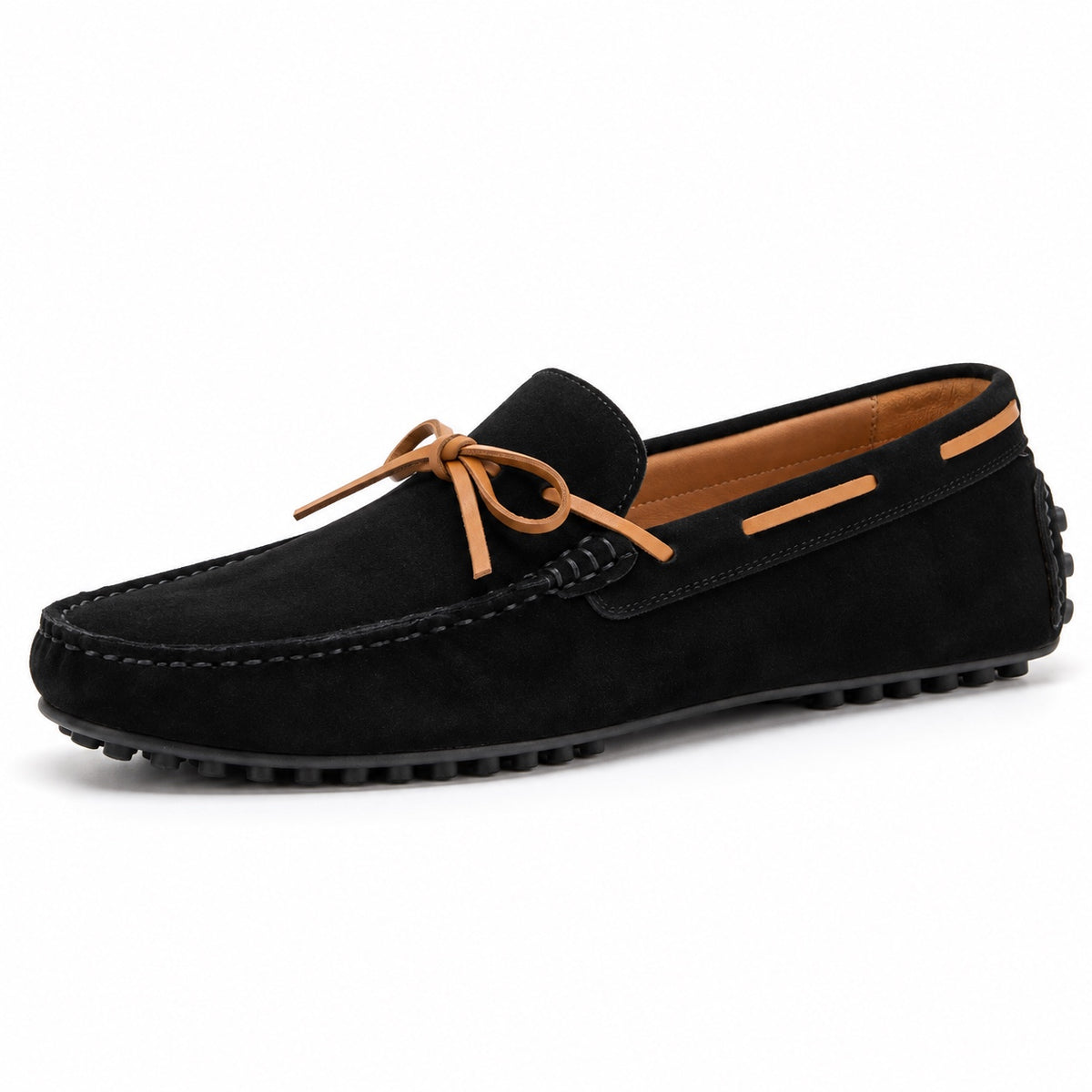 Milton – Men's Slip-On Loafers in Black
