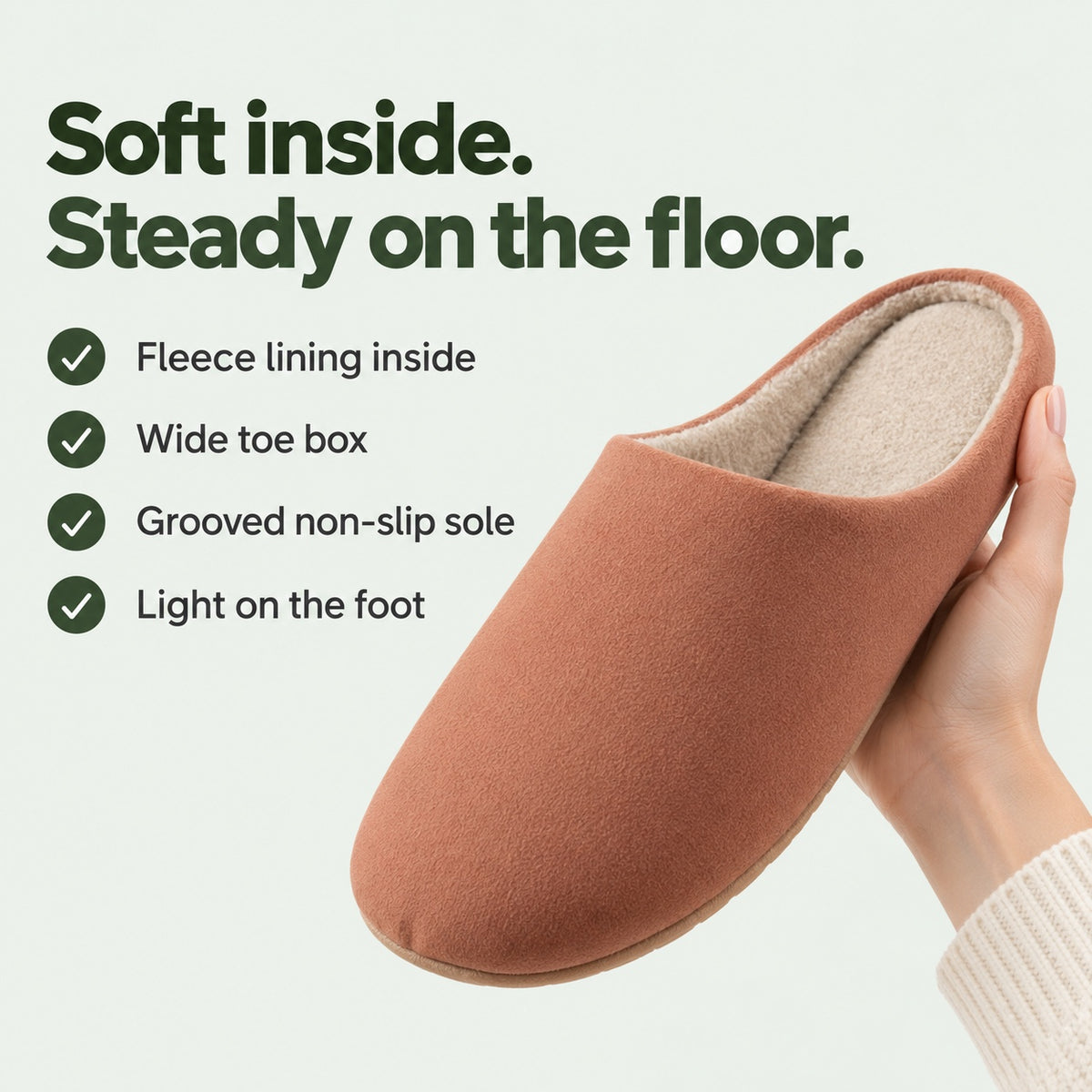 Neal – Women's Comfort Slippers, key benefits