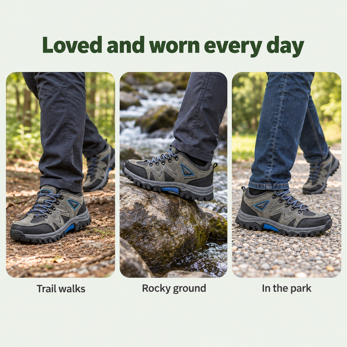 Oliver – Men's Non-Slip Shoes, worn every day