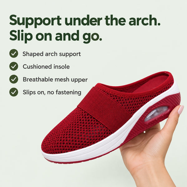 Paula – Women's Arch Support Shoes, key benefits