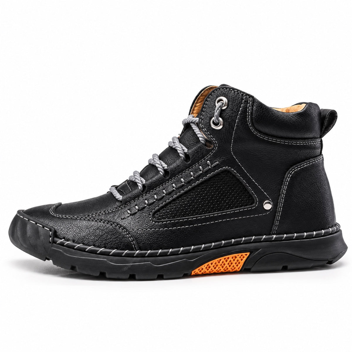 Pearson – Unisex Comfort Boots in Black