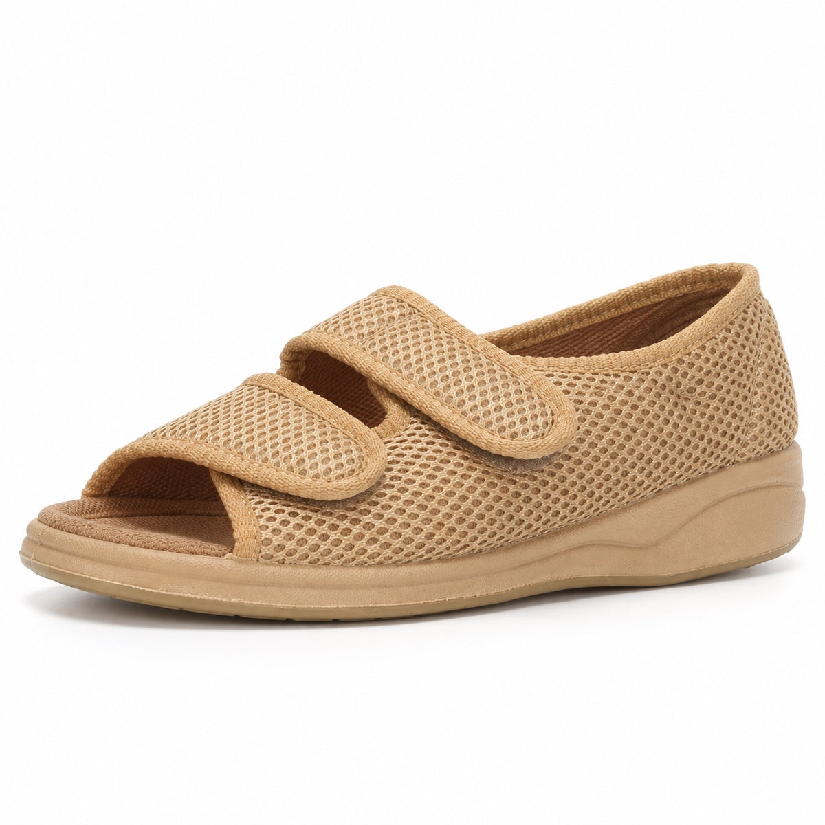 Peterson – Unisex Wide Toe Box Sandals in Khaki
