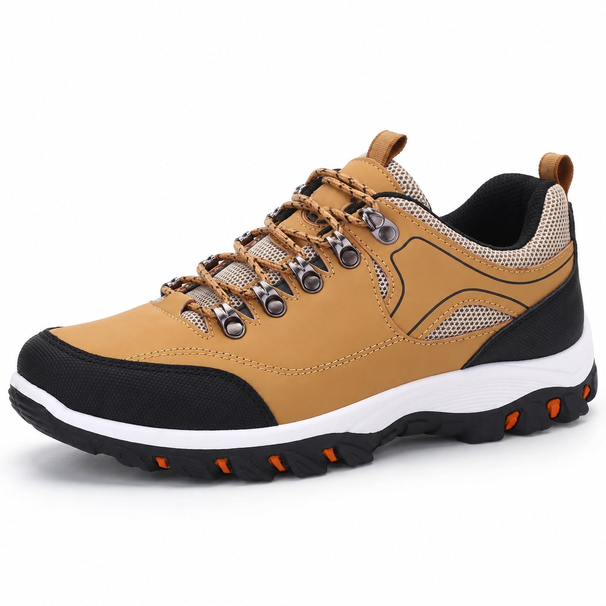 Reginald – Men's Arch Support Sneakers in Yellow