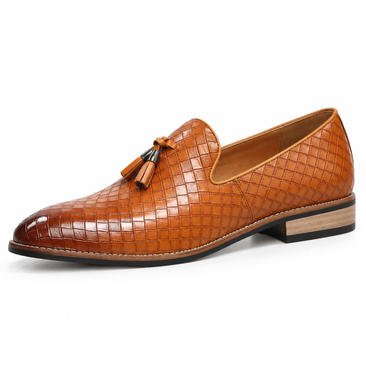 Ricky – Men's Slip-On Loafers in Brown