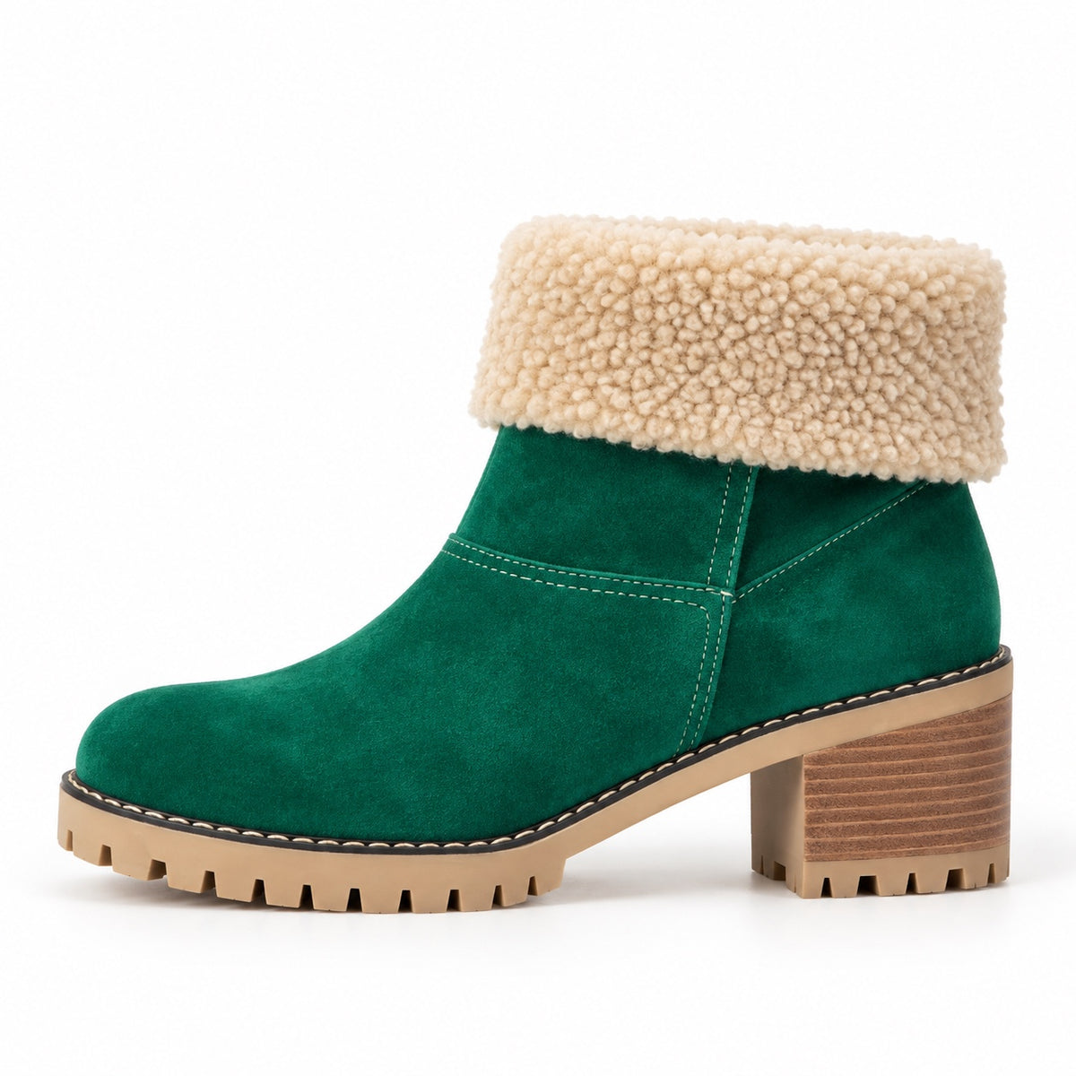 Roberta – Women's Comfort Boots in Green