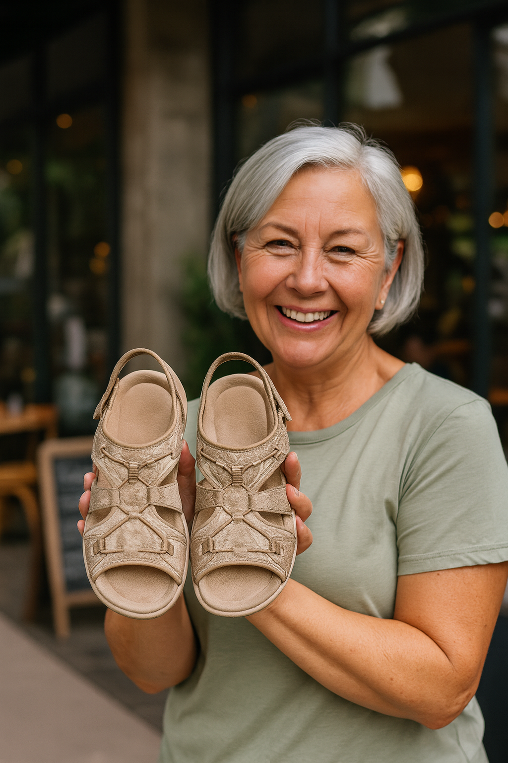 Kerry – Unisex Wide Toe Box Sandals with Room for Bunions