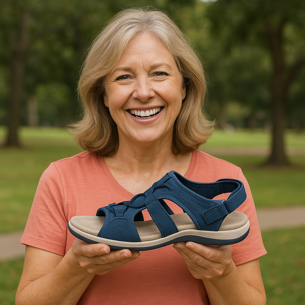 Kerry – Unisex Wide Toe Box Sandals with Room for Bunions