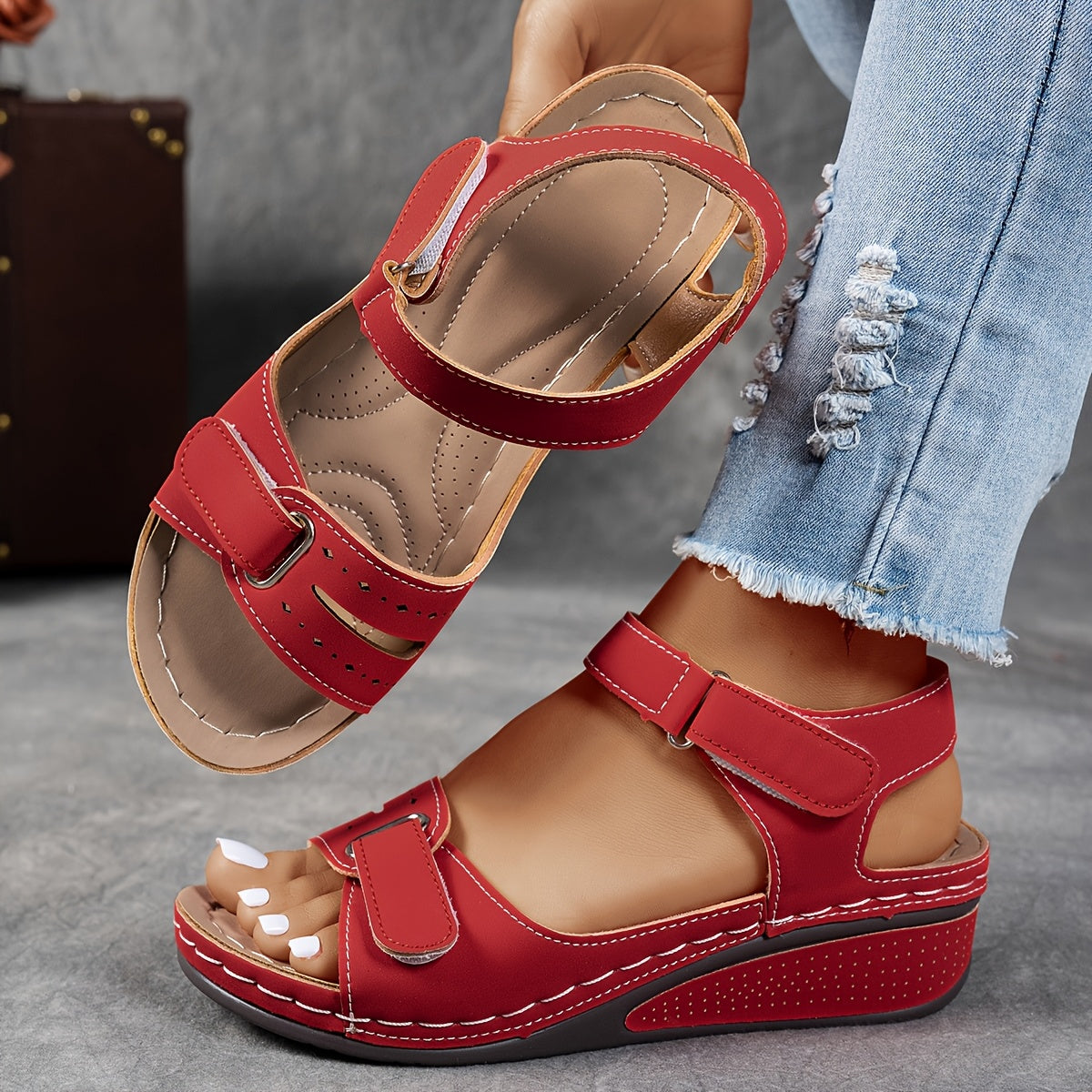 Mendoza – Unisex Wide Toe Box Sandals for All-Day Comfort