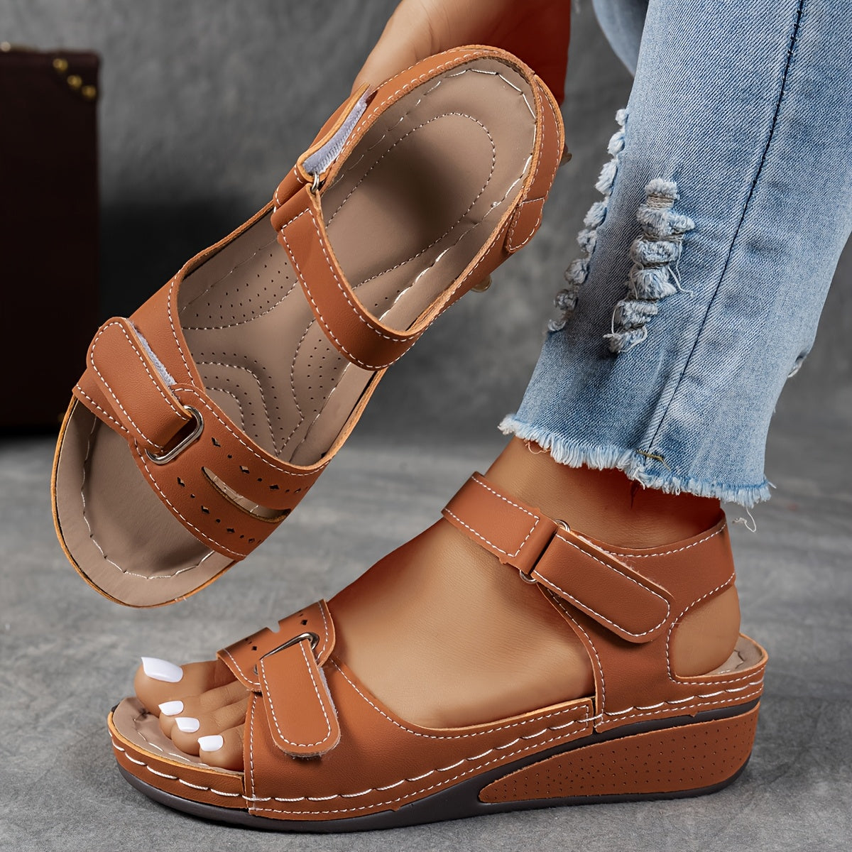 Mendoza – Unisex Wide Toe Box Sandals for All-Day Comfort