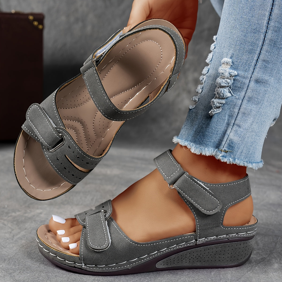 Mendoza – Unisex Wide Toe Box Sandals for All-Day Comfort