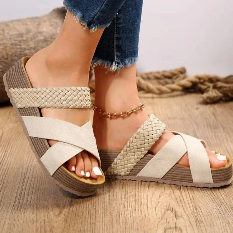 Rowan – Unisex Wide Toe Box Sandals with Room for Bunions
